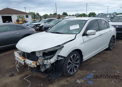 2014 Honda Accord Sport из США, поврежденный, VIN 1HGCR2F59EA273362